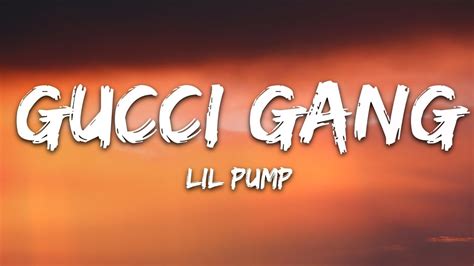 gucci gang text cz|Lil Pump – Gucci Gang (Mega Remix) Lyrics .